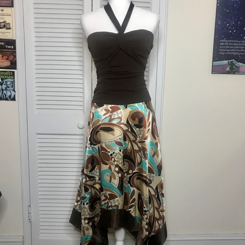 Vintage BCX Handkerchief Dress - Size Medium